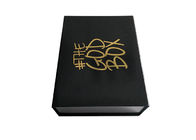 Altın Damgalama Logo Baskılı Hediye Kutuları Katlanmış, Kitap Şekilli Kağıt Hediye Kutusu Tedarikçi