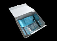 Beyaz karton katlama hediye kutuları, saç uzatma depolama için kapaklı hediye kutusu Tedarikçi