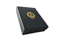 Siyah Karton Özel Sert Kutuları Sıcak Damgalama Logo Parfüm Sarma Konteyner Tedarikçi