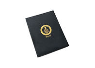 Siyah Karton Özel Sert Kutuları Sıcak Damgalama Logo Parfüm Sarma Konteyner Tedarikçi