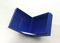 Mavi Karton İzle Kitabı Şekilli Kutu Parlak Laminasyon Kutuları Hafif Tedarikçi