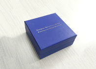 Mavi Karton İzle Kitabı Şekilli Kutu Parlak Laminasyon Kutuları Hafif Tedarikçi