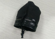 Siyah Leathery İpli Takı Çantaları, Süet İpli Poşet Serigrafi Logo Tedarikçi